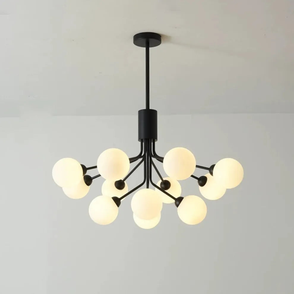 LED Chandelier Metal Living Room