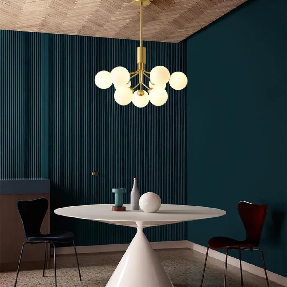 LED Chandelier Metal Living Room