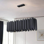 Black Rectangle Chandelier