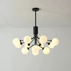 LED Chandelier Metal Living Room