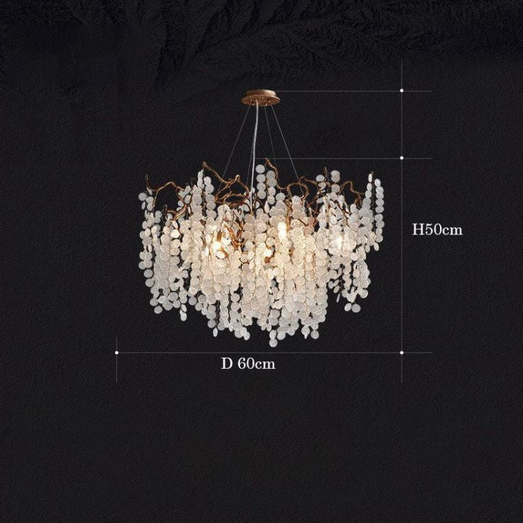 Lorna Modern Gold Chandelier